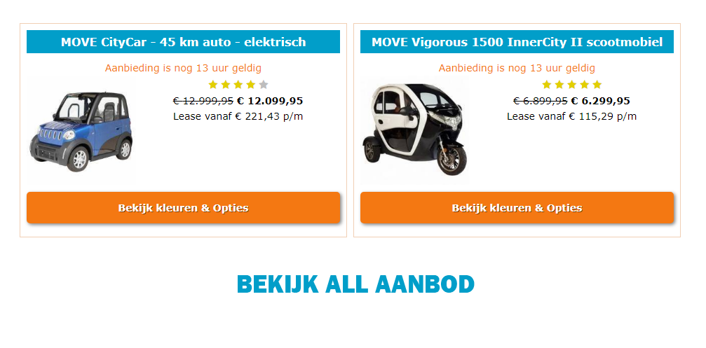 bekijk aanbod brommobiel